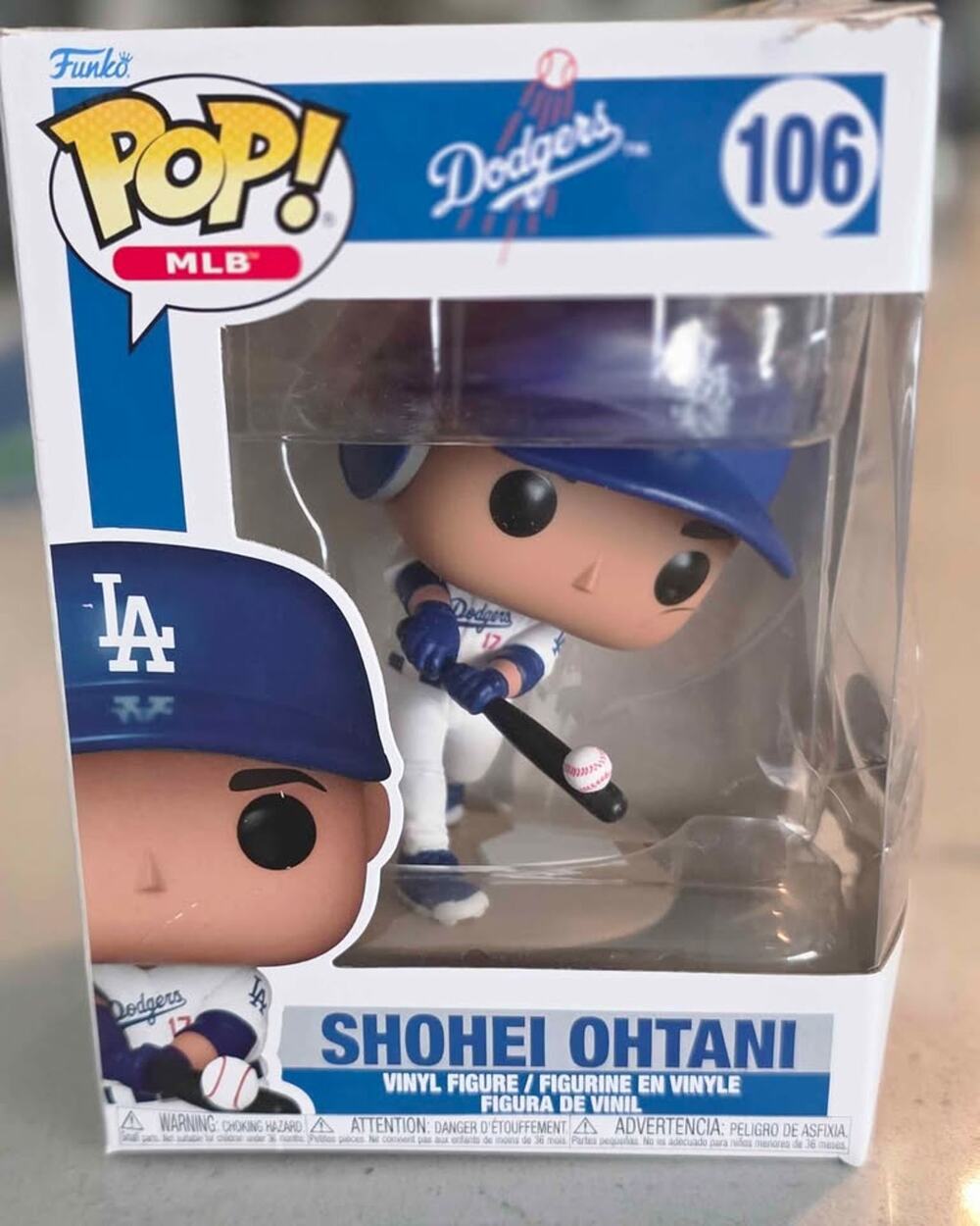 Funko Pop! MLB Shohei Ohtani #106 Los Angeles Dodgers Figurine